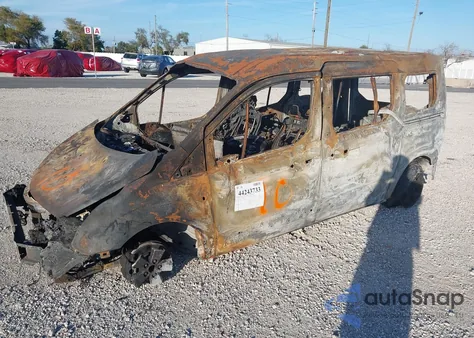 2015 Ford Transit Connect Xlt z USA, uszkodzony, nr VIN NM0GE9F72F1203559